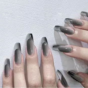 Накладные ногти с полным покрытием, съемные накладные ногти, украшение для дизайна ногтей, 24 шт.