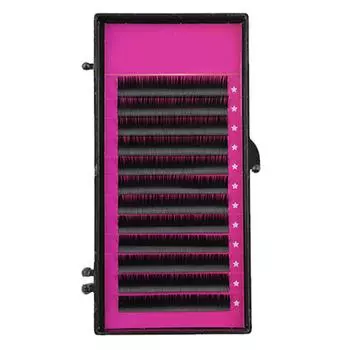 Накладные ресницы 0.07D круглые ресницы красивые выглядят удобно для вечеринки свидания макияж