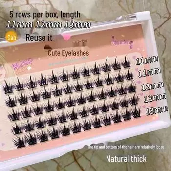 Накладные ресницы Mengji Shangpin Pure Wild Devil Barbie - Сверхъестественная трилогия для начинающих