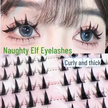 Накладные ресницы Naughty Elf Segment — густые, естественные и фотогеничные для ежедневного ношения