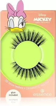 накладные ресницы с клеем в комплекте TU прозрачный