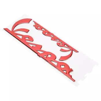 Наклейка-эмблема 3D-наклейка для Vespa GTS300 LX125 LX150 IE Sprint Primavera 300 LX LXV красный