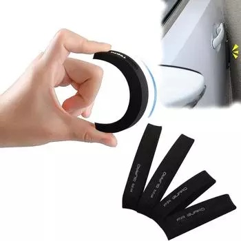 Наклейка Аксессуары для стайлинга автомобиля Защитная накладка на дверь автомобиля Защитные накладки на края двери автомобиля Полоски на бампер автомобиля