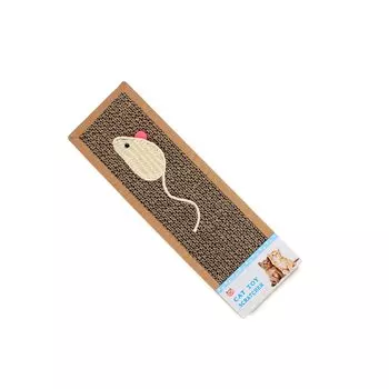 Наклейка Cat Nail Scratch Matatabi Cat Nail Cat Cat 37 x 12 x 2 1 шт. Точилка, беспыльная, Dust-free Scratch, тонкая, в комплекте, полировка, дом, товары, коричневый