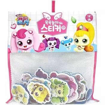 Наклейка Catch Tiniping Bath Play, 20 шт., корейские детские игрушки