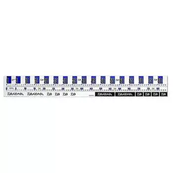 Наклейка DAIWA CP Major, длинная, синяя