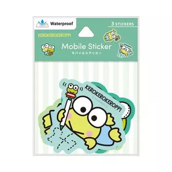 Наклейка для мобильного телефона с персонажами Gourmandise Sanrio Kerokero Keroppi SANG-305KR