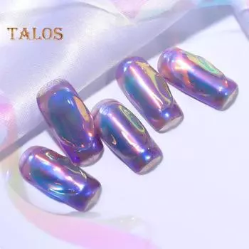 Наклейка для ногтей, безопасная, супер блестящая, безвкусная, профессиональная, декор для ногтей для девочек 6