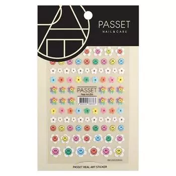 Наклейка для ногтей Facet Real Art, ART204, 1 шт.