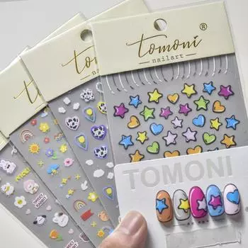 Наклейка для ногтей «Мультяшная любовь» Наклейка для ногтей «Сделай сам» Креативное украшение to3107