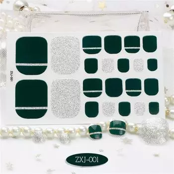 Наклейка для ногтей, полное покрытие, наклейка для ногтей, водонепроницаемая наклейка для ногтей, палочка для ногтей One Size