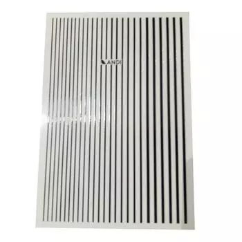 Наклейка для ногтей Водонепроницаемая 3D-наклейка для ногтей Лента-лента Линия для самостоятельного ремонта ногтей Клейкие наклейки White