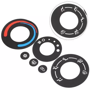 Наклейка для ремонта кнопок Наклейка для ремонта кнопок управления кондиционером переменного тока Наклейка для Pontiac Torrent 2005-2006 Детали кнопок CHINA