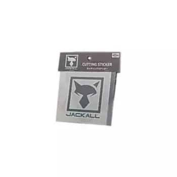 Наклейка для резки JACKALL JK, квадратная, размер S, черная