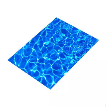 Наклейка для самостоятельного украшения водного пейзажа, настенное искусство в комнатах общежития Style C