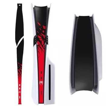 Наклейка Host Side Strip Carbon Fibre Console Защитная пленка Fashion Console Middle Film для PS5 PRO 3