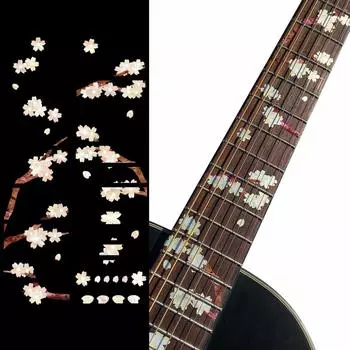 Наклейка-инкрустация Jockomo Tree of Life Cherry Blossom для гитары