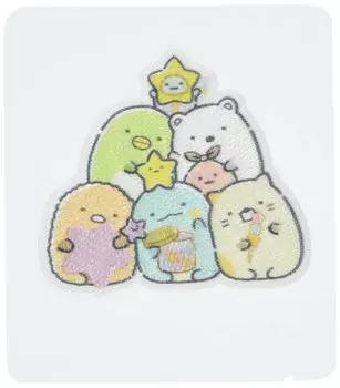 Наклейка Iroha ism Sumikko Gurashi, железная нашивка, звездное небо, прогулка SU501-SU25