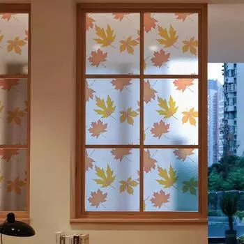 Наклейка из матового стекла, электростатическая наклейка на окно, наклейка на туалетное окно, светопроницаемая анти-подглядывающая модная пленка в китайском стиле 40cm*10m