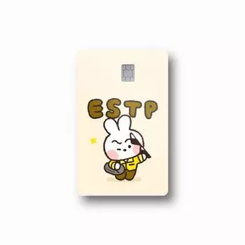 Наклейка-карта Line Friends Mini Konini GOSTT ESTP (Вариант продукта)