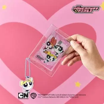 Наклейка-карточка Ten by Ten Powerpuff Girls, популярная фраза в Корее