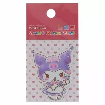 Наклейка Kuromi mini Vinyl Sanrio [Вырубная наклейка]/Блестящая