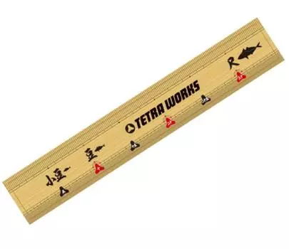 Наклейка-линейка Duo Tetra Works из бамбука (4784)