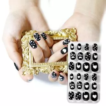 Наклейка милый маникюр своими руками #16