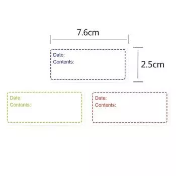 Наклейка на этикетку бутылки Рукописная школьная тетрадь X124 A01-125pcs-2.5x7.5cm
