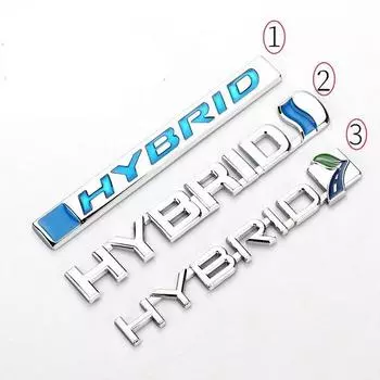 Наклейка на автомобиль, гибридная эмблема, значок, наклейка, Стайлинг автомобиля для Prius Camry Rav4 Crown Corolla Auris 3
