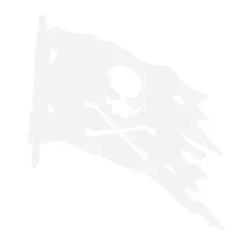 Наклейка на автомобиль с черепом, светоотражающая, модифицированная, автомобильная наклейка, декор для Хэллоуина, идеально подходит, инструмент для украшения автомобиля для мотоциклов белый