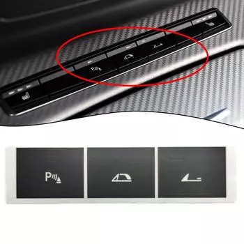 Наклейка на автозапчасти, черная высококачественная виниловая замена