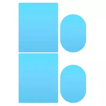 Наклейка на боковые стекла автомобиля, защищающая от запотевания, водонепроницаемая пленка для боковых зеркал автомобиля