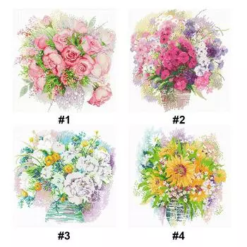 Наклейка на бумажном носителе 14-каратного цвета Blumen-K 2373