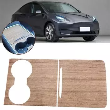 Наклейка на центральную панель управления автомобиля для Tesla, защитный чехол для салона, аксессуары для салона автомобиля