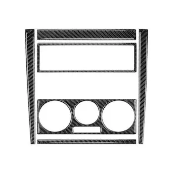 Наклейка на центральную панель управления салона автомобиля для Volkswagen VW Golf 4 MK4 1999 2000 2001 2002 2003 2004 Аксессуары чёрный