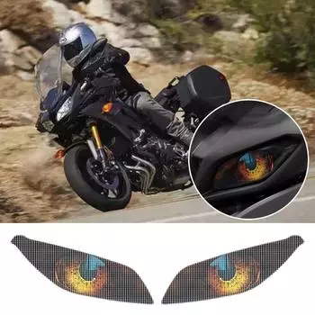 Наклейка на фару Dragon Eye для мотоцикла Yamaha Tracer 9GT 21-24, водонепроницаемые защитные наклейки Tracer, аксессуары для мотоциклов R1A4