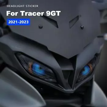 Наклейка на фару Dragon Eye для мотоцикла Yamaha Tracer 9GT 21-24, водонепроницаемые защитные наклейки, аксессуары для мотоциклов Tracer