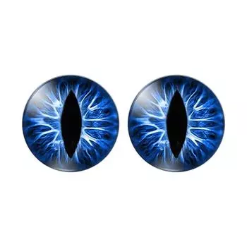 Наклейка на фару с глазами, наклейка на фару, круглая наклейка на фару, 3D стереоскопическая наклейка, забавная наклейка на автомобиль One Size