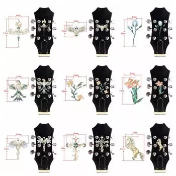 Наклейка на голову гитары из ПВХ, самодельная наклейка на голову гитары, наклейка на панель гитары, электрогитара E