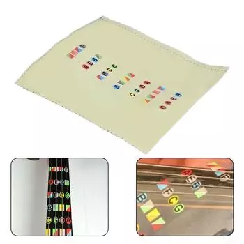 Наклейка на гриф около 10 г для учебных пособий по игре на скрипке