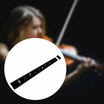 Наклейка на гриф скрипки 4/4, деревянная накладка, диаграмма грифа, шнур, ноты для