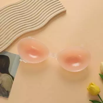 Наклейка на грудь летняя большая грудь анти-провисание маленькая грудь молочная наклейка тонкий силиконовый утолщенный бюстгальтер свадебное платье специальная сборка подтяжки юбка A