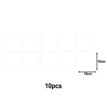 Наклейка на хрустальную плитку размером 10 см 10 см, которую можно сгибать в углы