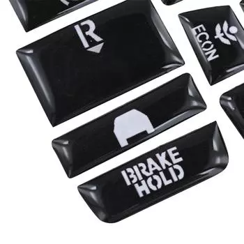 Наклейка на кнопку подъема стекла окна автомобиля, наклейка на кнопку разблокировки замка двери для Mercedes BenzA BCE GLA CLA GLK GL ML GLE Class CHINA