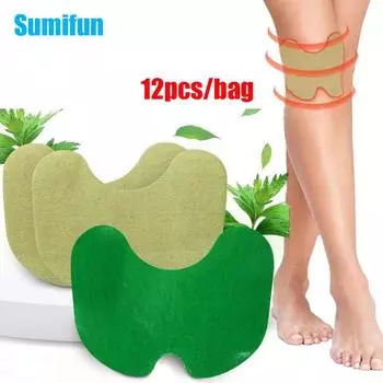 Наклейка на коленный пластырь Extract Knee Joint Ache Relieving Paster Knee Body Patch 12pcs/bags
