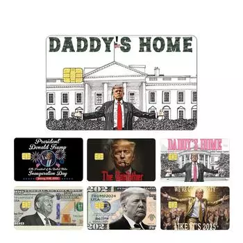 Наклейка на кредитную карту для банкнот, кожаный чехол для дебетовой карты, стильная наклейка для дебетовых и кредитных карт One Size