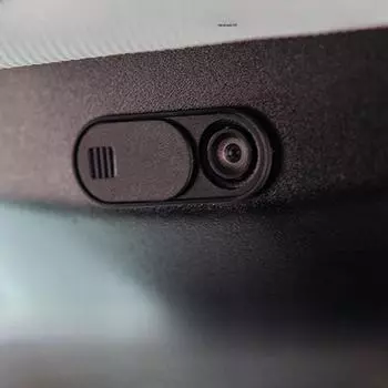 Наклейка на крышку камеры Tesla Model 3/Y Camera protection cover чёрный