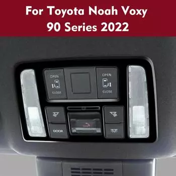 Наклейка на крышку лампы для чтения салона автомобиля передняя для Toyota Noah Voxy 90 Series 2024 Декор для лампы для чтения Car Access K4J5