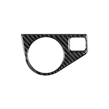 Наклейка на крышку панели управления переключателя фар для VW Lavida 2015-2017 гг. Аксессуары для салона автомобиля из углеродного волокна Наклейка чёрный